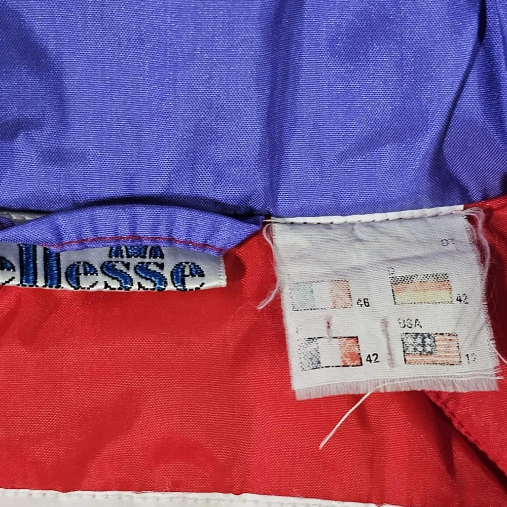 Ellesse Vintage 90s Italy Ski Jacket